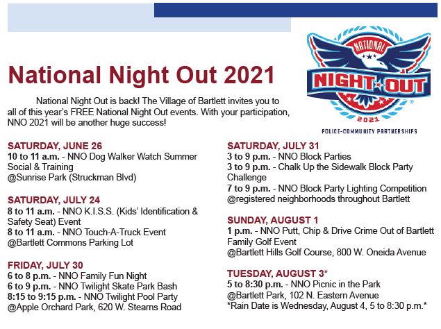 NNO2021 schedule