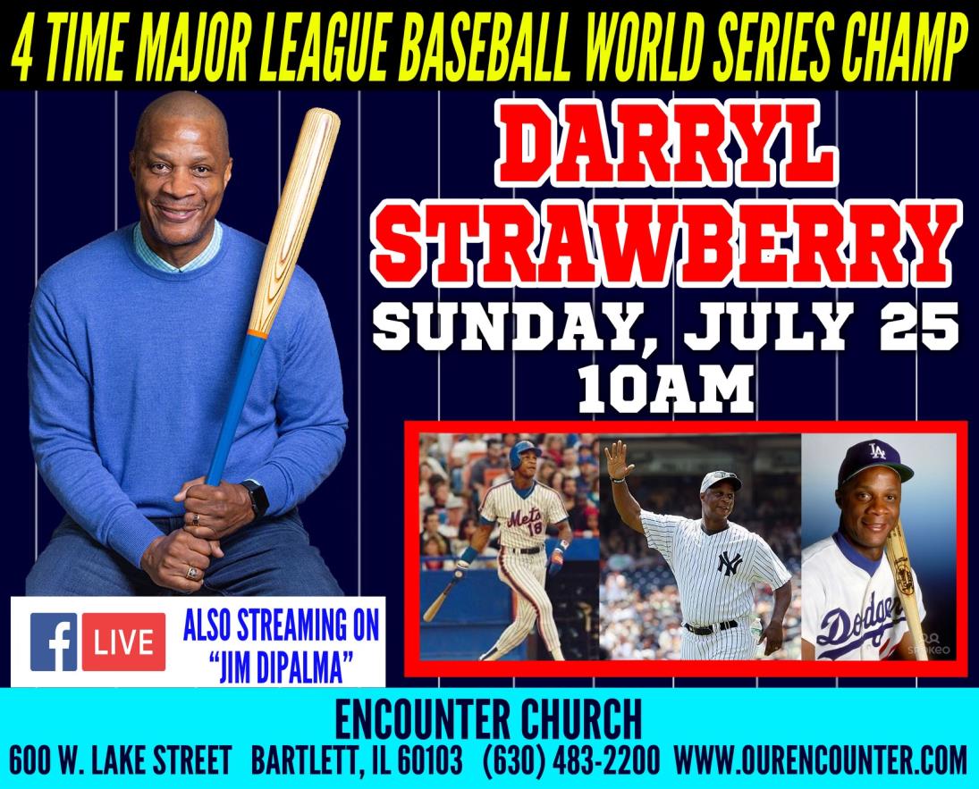 Darryl Strawberry at Encounter Church 20210725