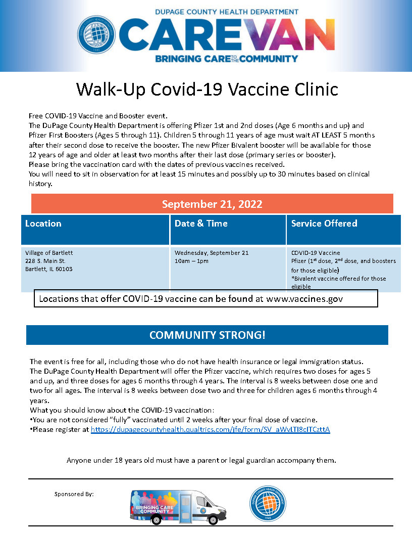 DuPage County CAREVAN event 20220921