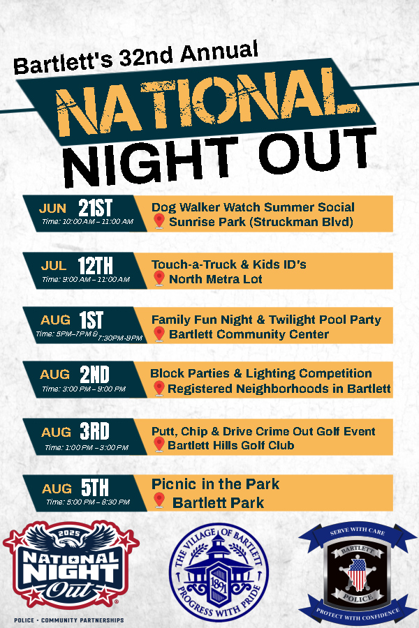 NNO 2025 events schedule